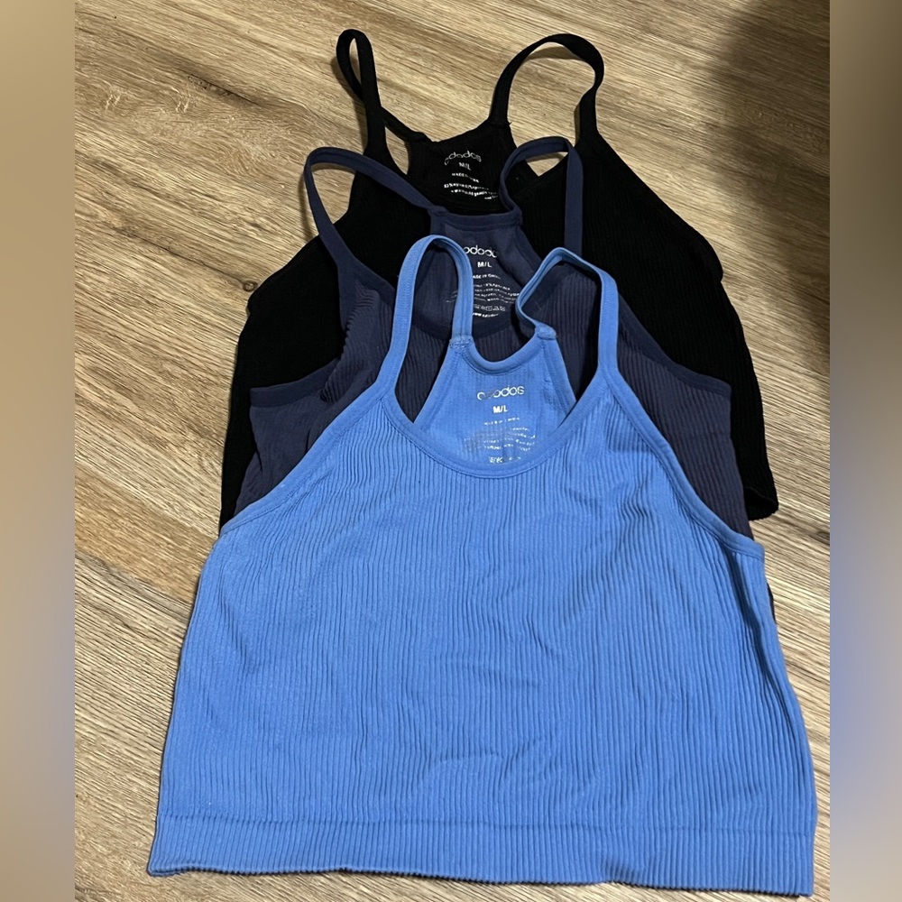 Stretchy Crop Tops